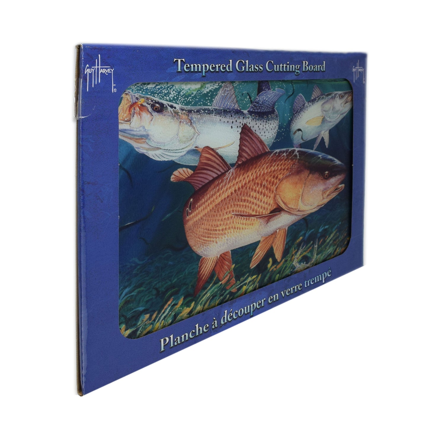 Guy Harvey Cutting Board 12in x 16in-Redfish