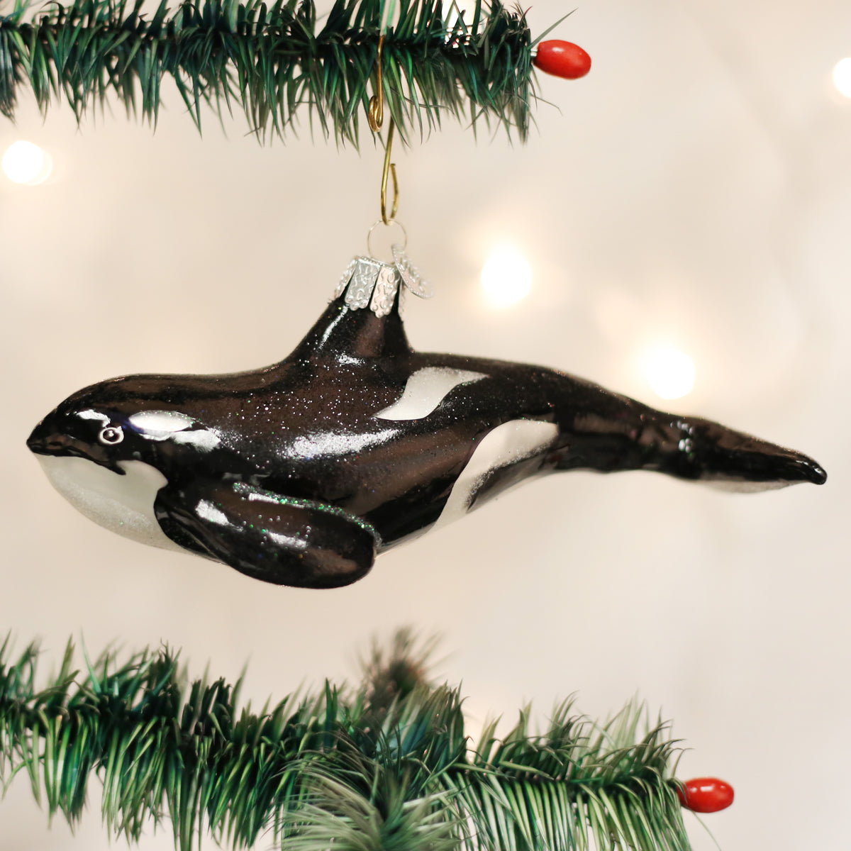 Orca Whale Ornament