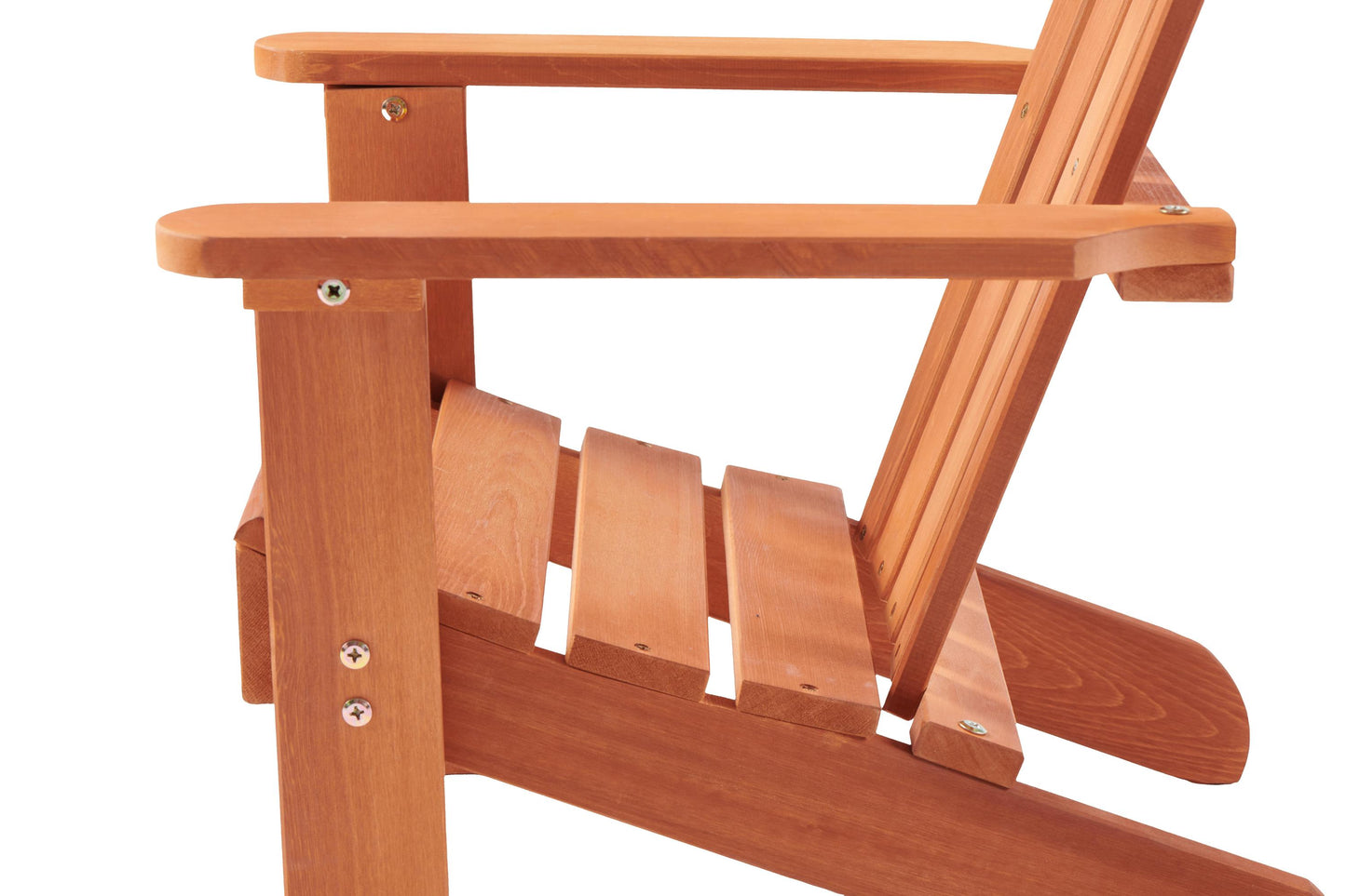 Wooden Kid's Adirondack Chair for Indoor and Outdoor Use