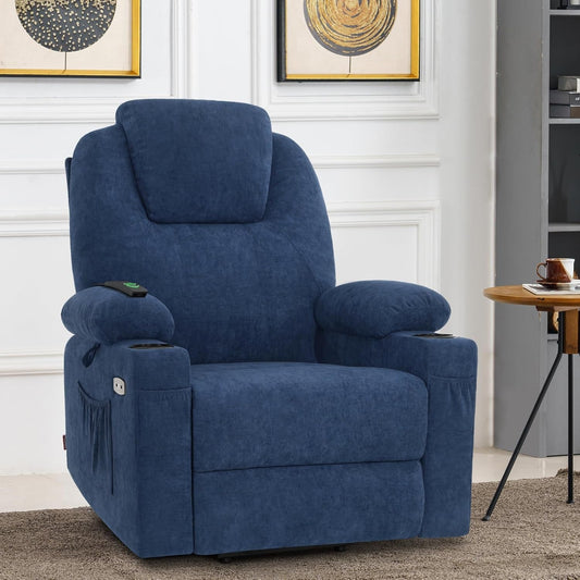 Large Power Lift Recliner Chair With Massage And Heat