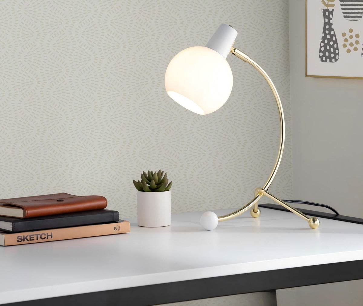 Eileen Contemporary Task Lamp