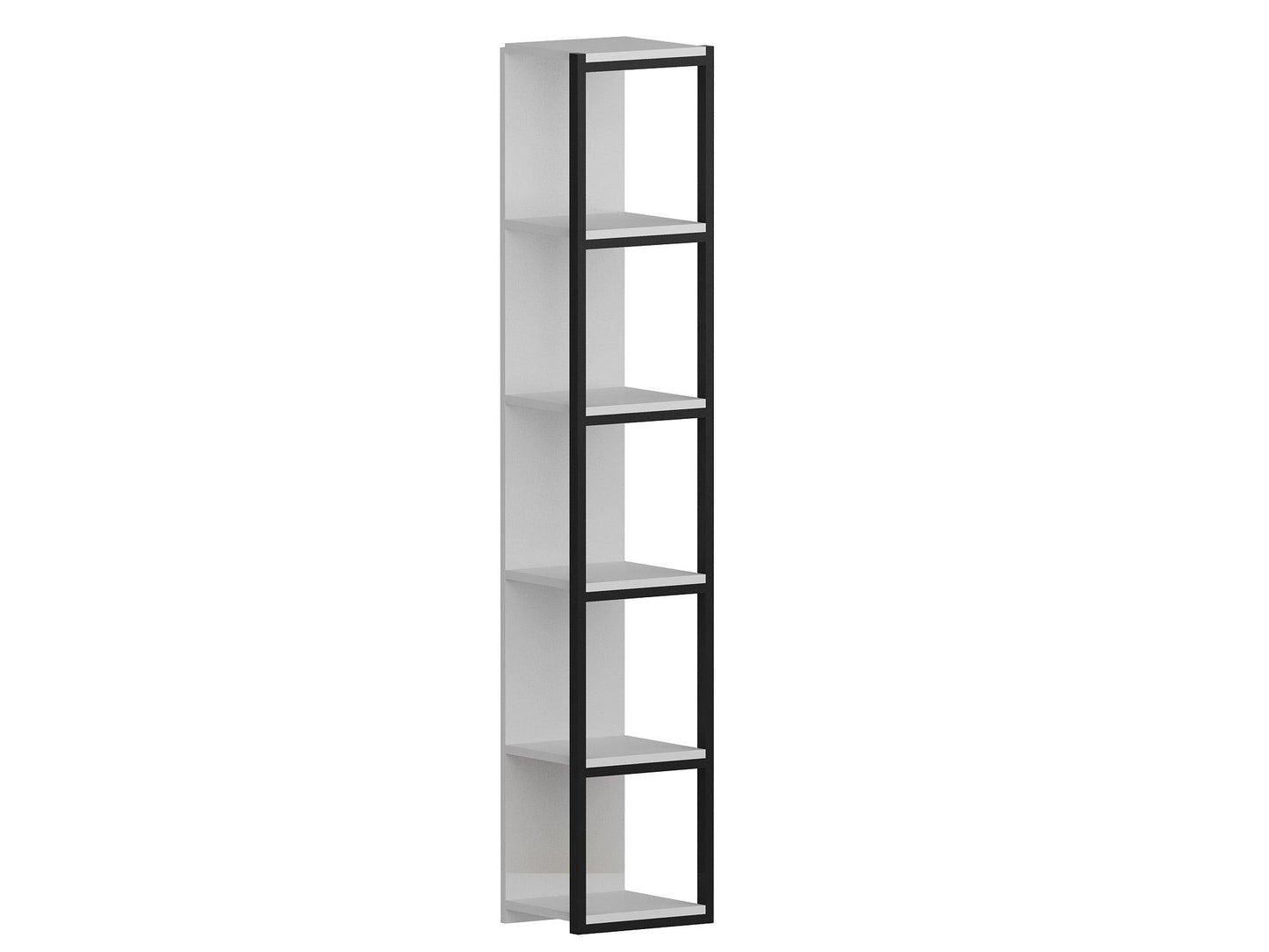 Texas 71" Tall Metal Manufactured Wood Bookcase