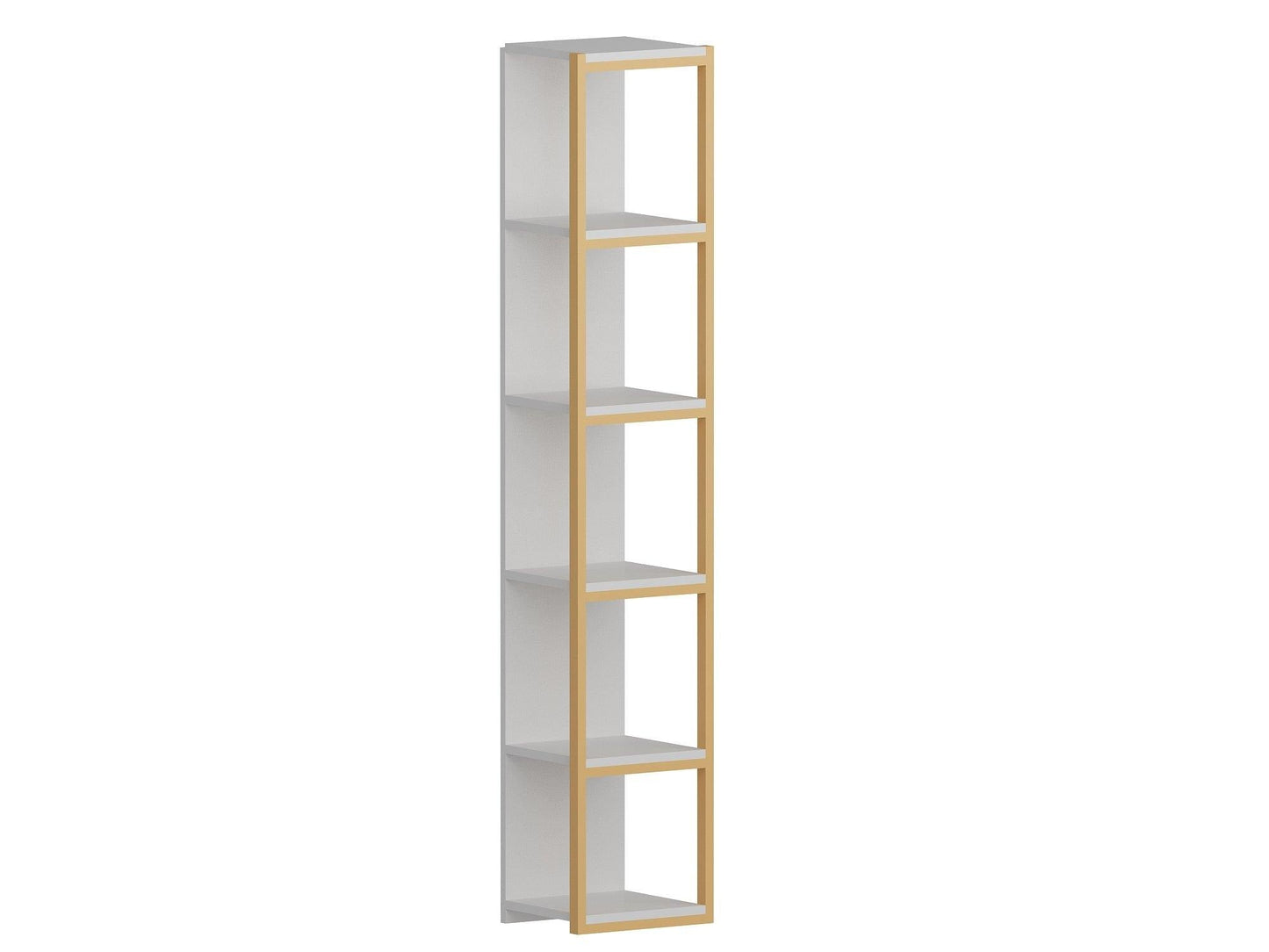 Texas 71" Tall Metal Manufactured Wood Bookcase