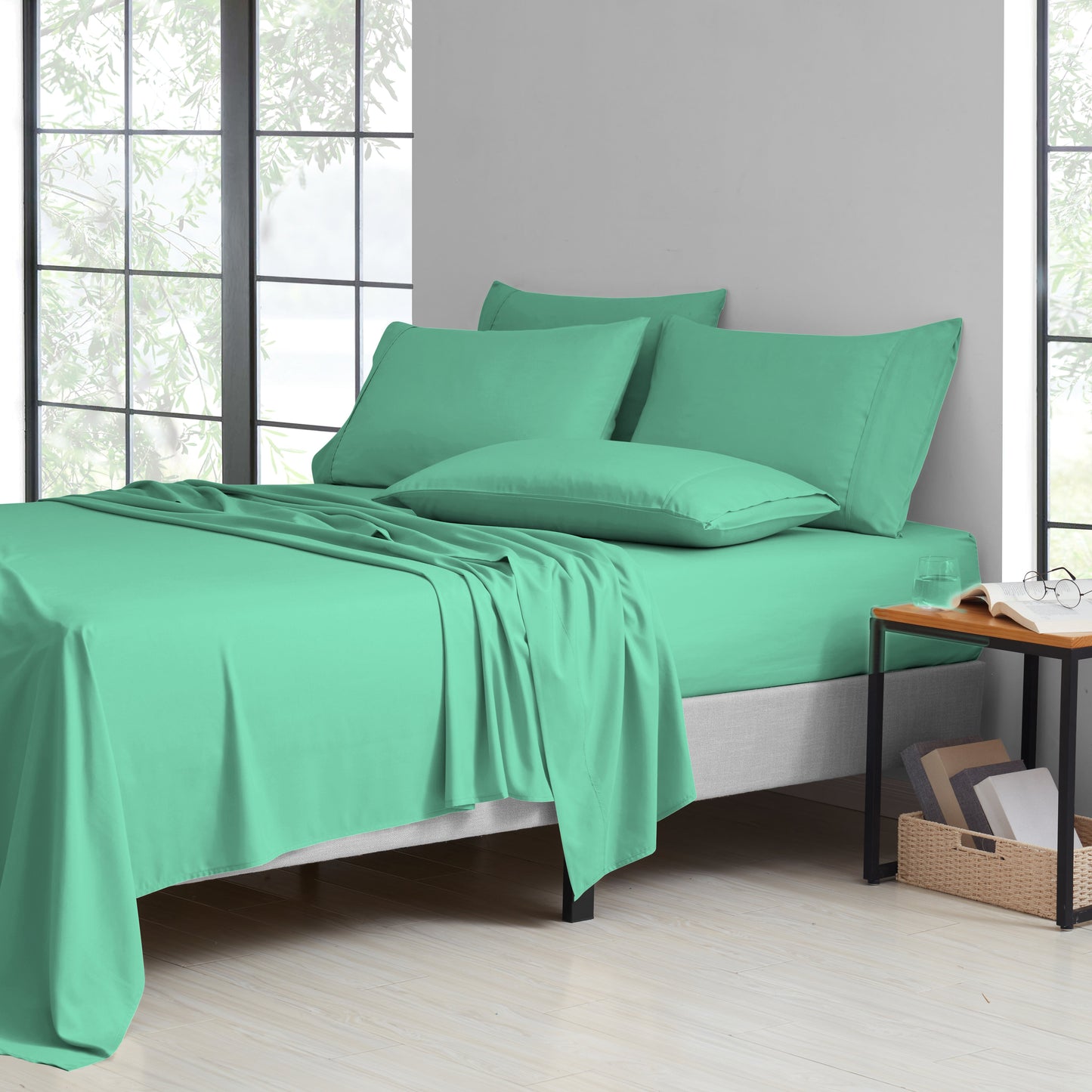 Bamboo 2000 Count 6-Piece Luxury Sheet Set