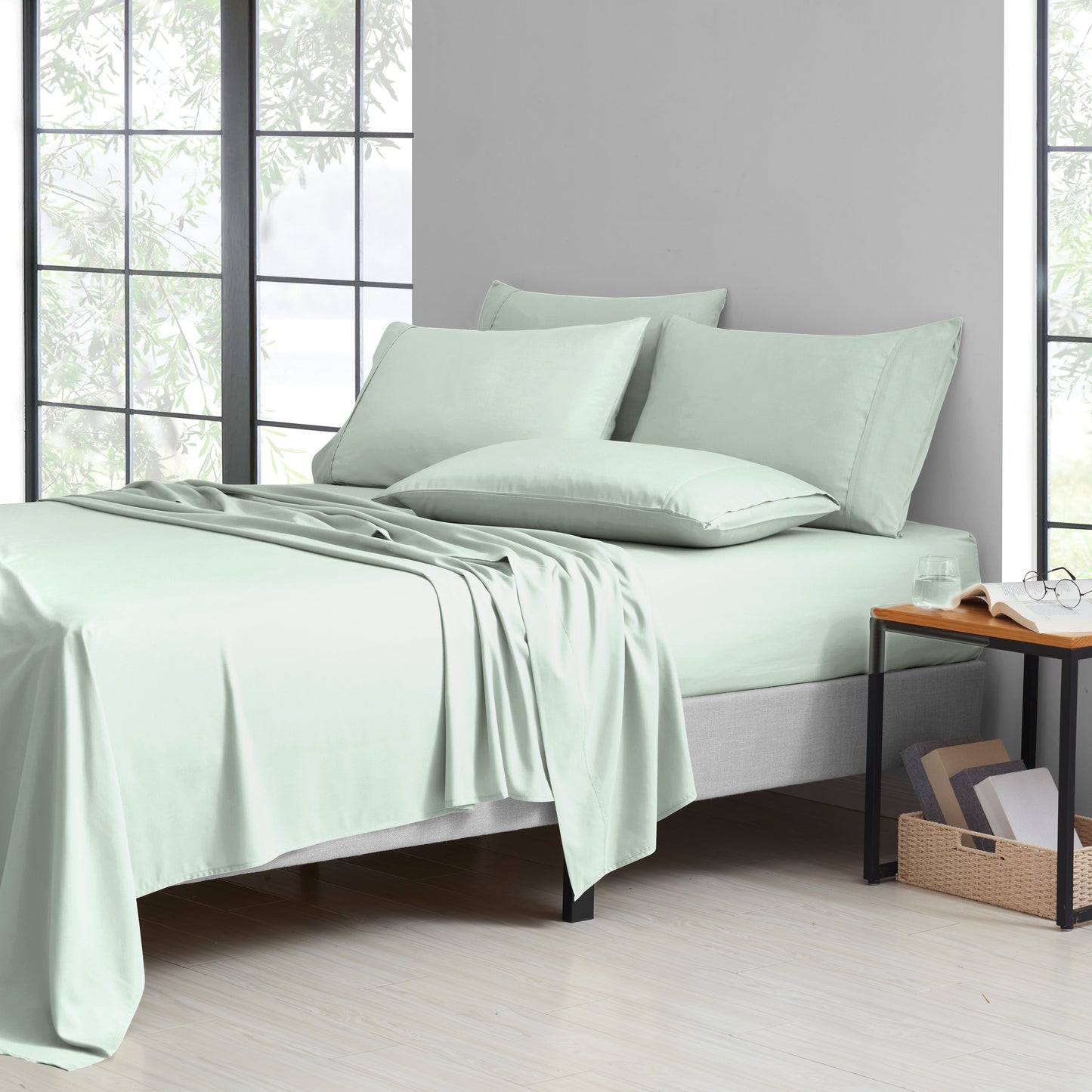 Bamboo 2000 Count 6-Piece Luxury Sheet Set