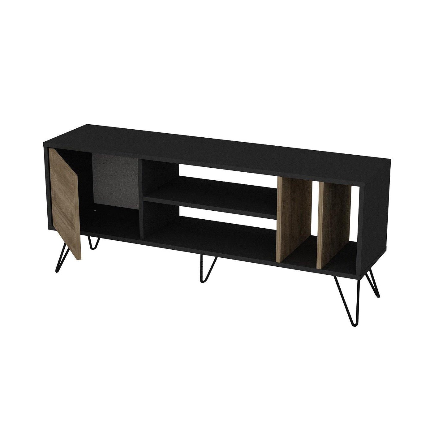 Mistico 55" TV Stand - Mid-Century Modern Media Console for TVs up to 63"