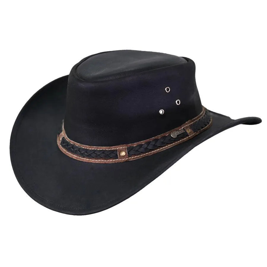 Outback Wagga Wagga - Leather Outdoorsman Hat (closeout)
