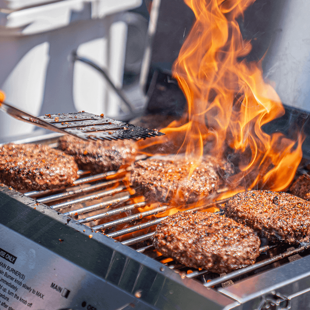 Stainless Tabletop Propane Gas Grill | 13742