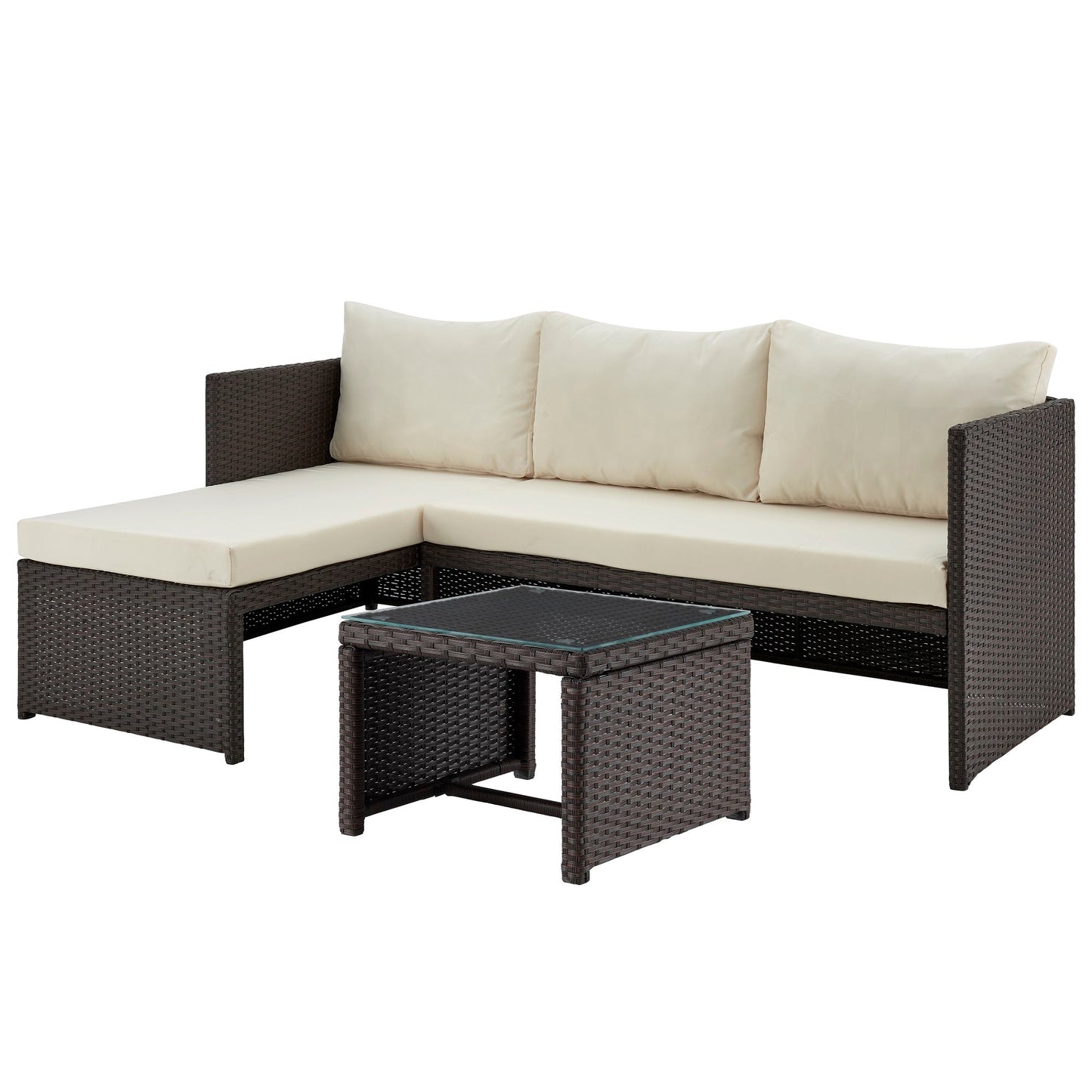 Menton 3-Piece Sectional Set