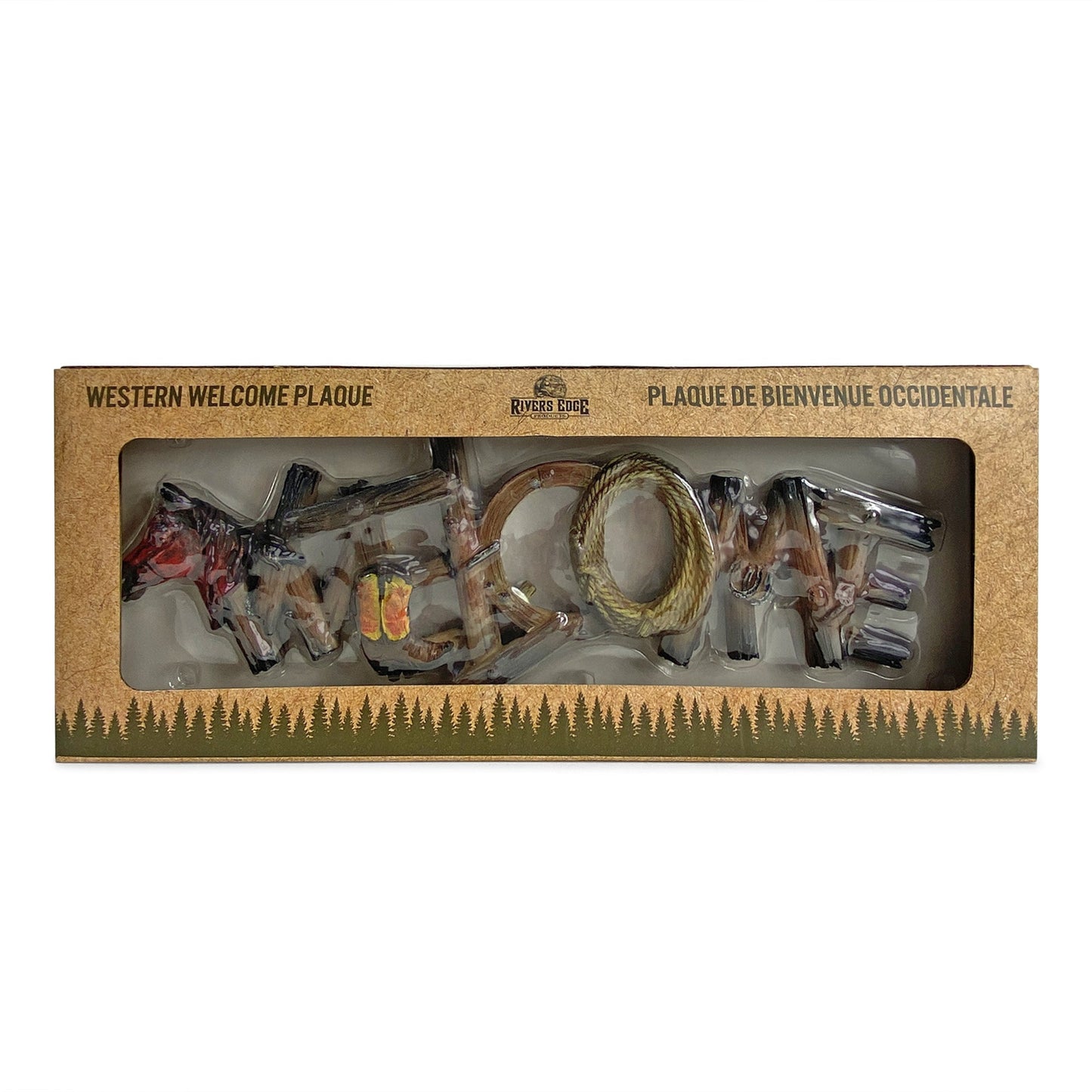 Welcome Plaque-Western