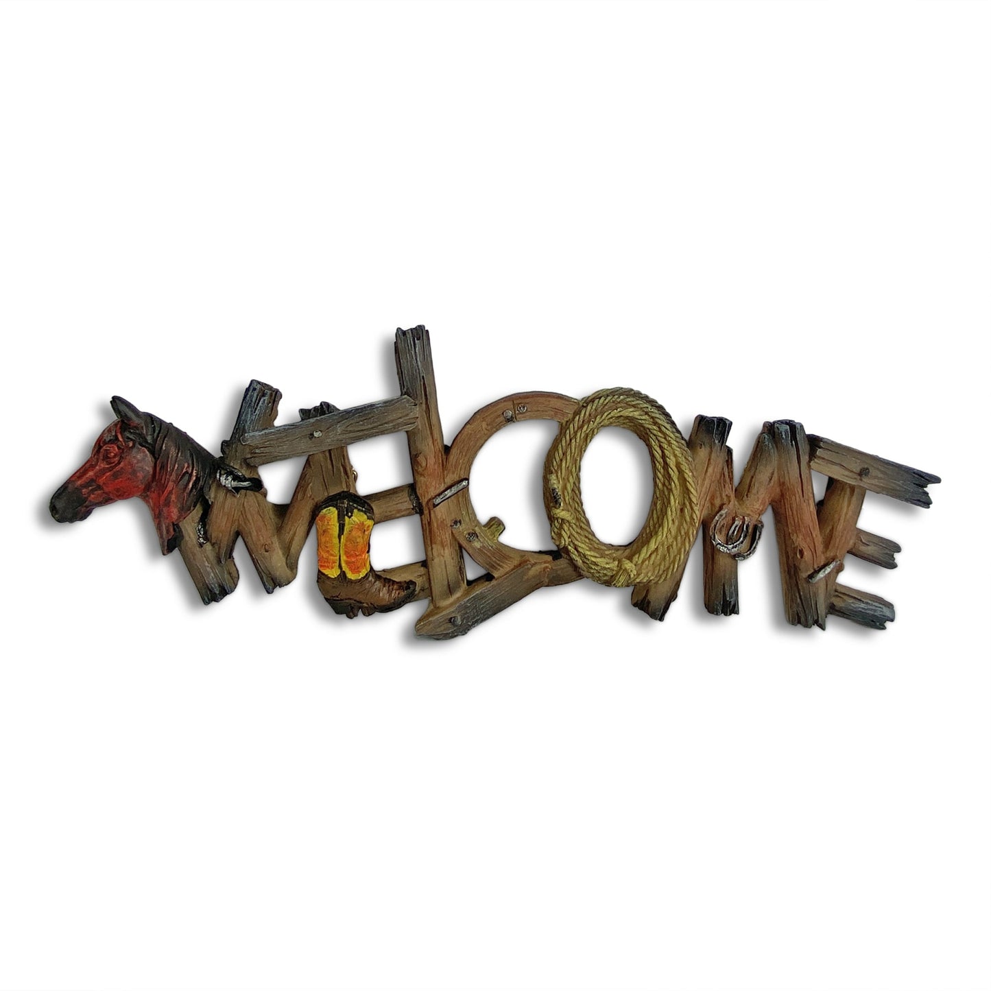 Welcome Plaque-Western