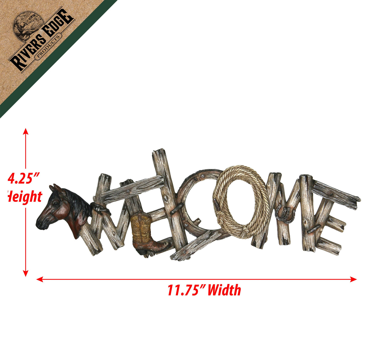 Welcome Plaque-Western