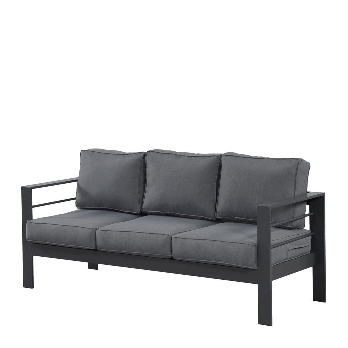 73" All-Weather Aluminum Patio Sofa