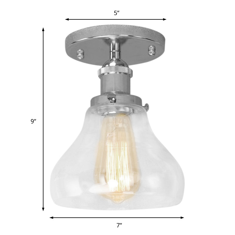 Illuminate Your Space with Timeless Style: The Farmhouse Cone Ceiling Light