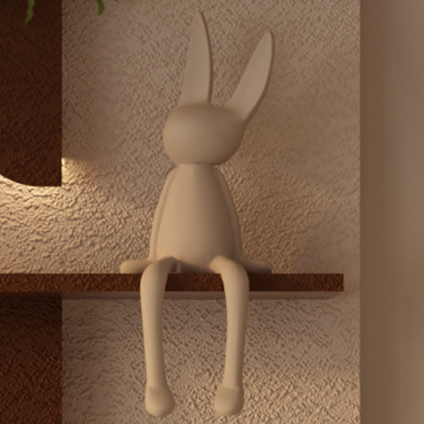 Adjustable 3-Color LED Sandstone Wall Decor