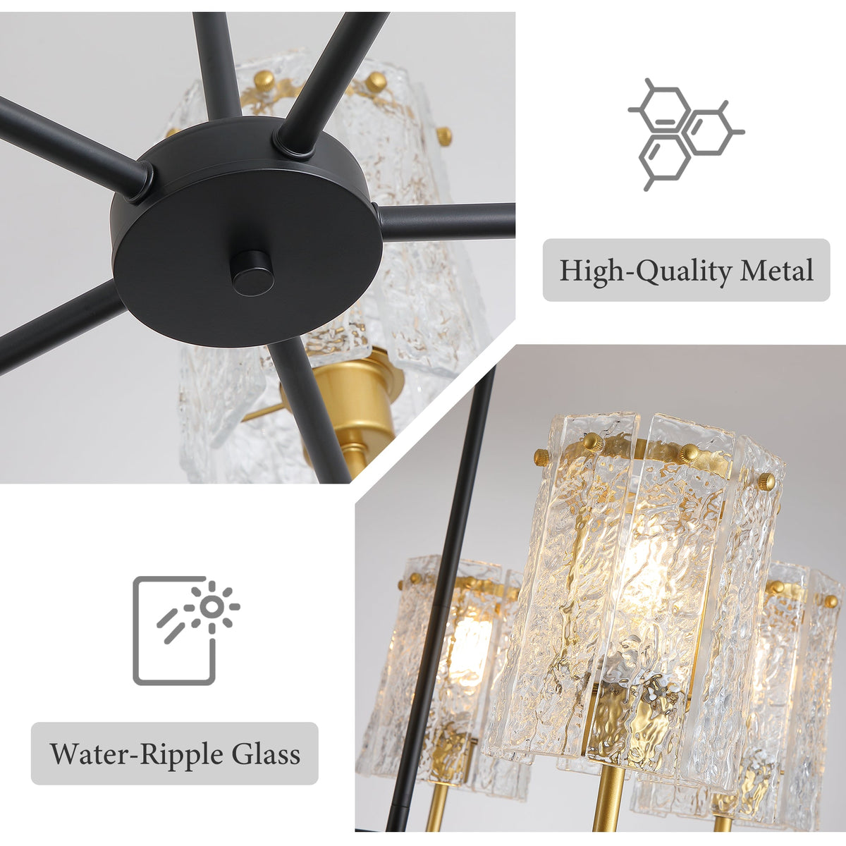 Modern 5-Light Chandelier
