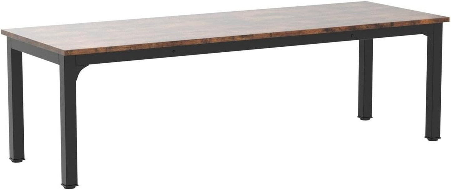 78 Inch Extra Long Two Person Computer Desk For Home Office