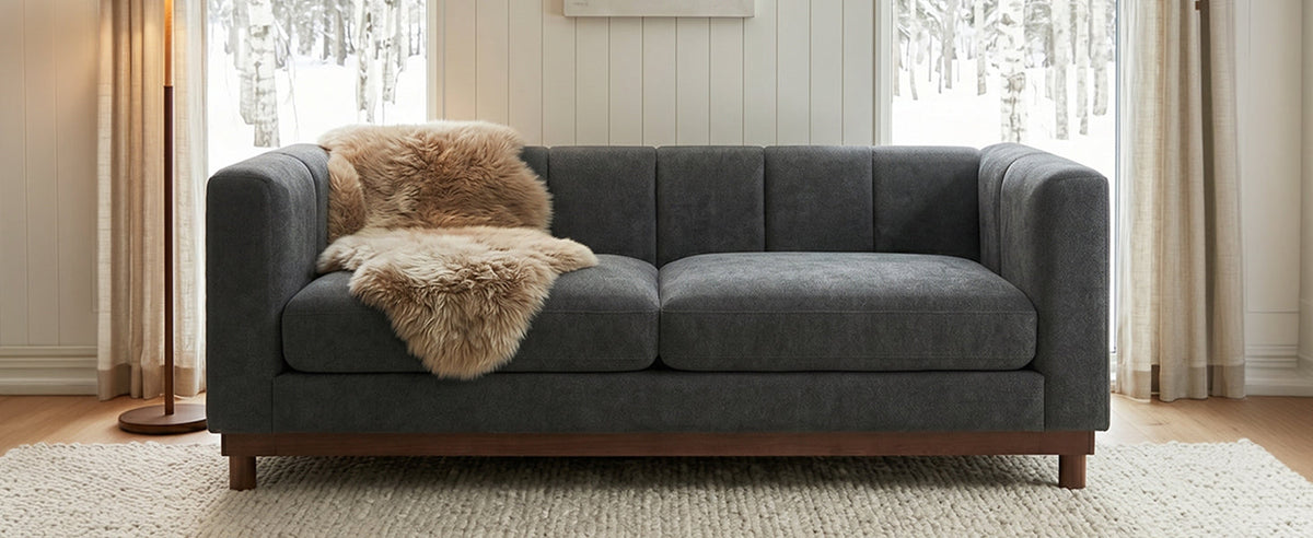 Modern Sofa Couch 78.7" Loveseat Sofa for Living Room
