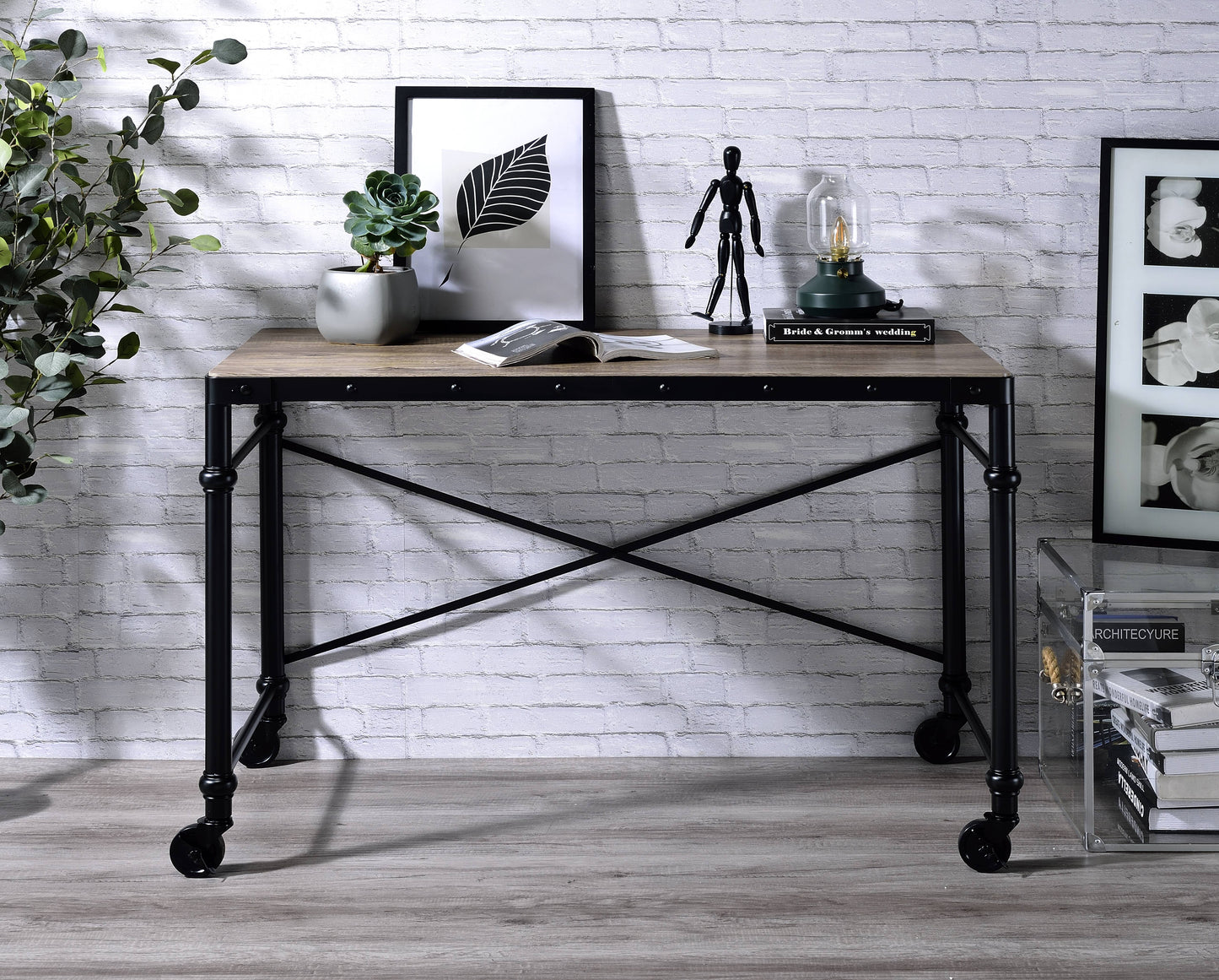 Oklarth Rustic Writing Desk