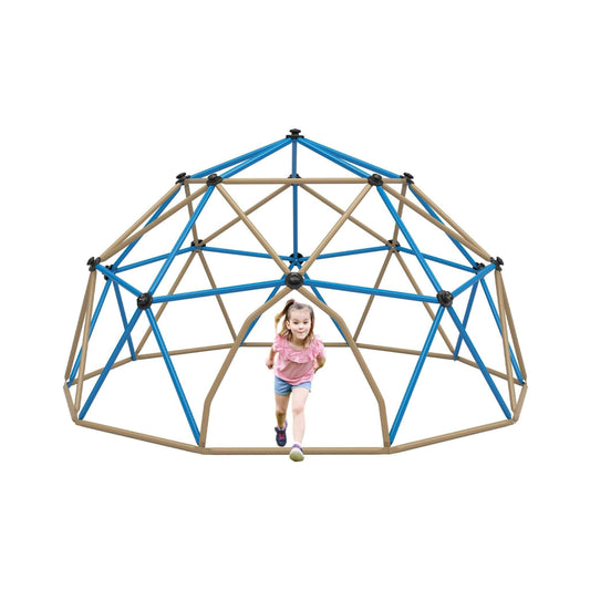 13FT Kids Climbing Jungle Gym Geometric Playground Dome Tower, 1000LBS (SAK83512)