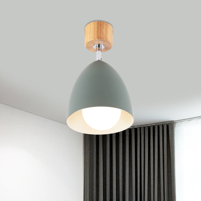 Astrid's Modern Rotatable Semi-Flush Mount: Customizable Lighting for Your Bedroom