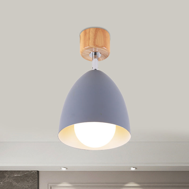 Astrid's Modern Rotatable Semi-Flush Mount: Customizable Lighting for Your Bedroom