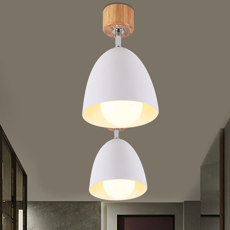Astrid's Modern Rotatable Semi-Flush Mount: Customizable Lighting for Your Bedroom