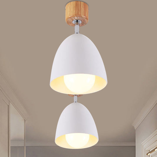 Astrid's Modern Rotatable Semi-Flush Mount: Customizable Lighting for Your Bedroom