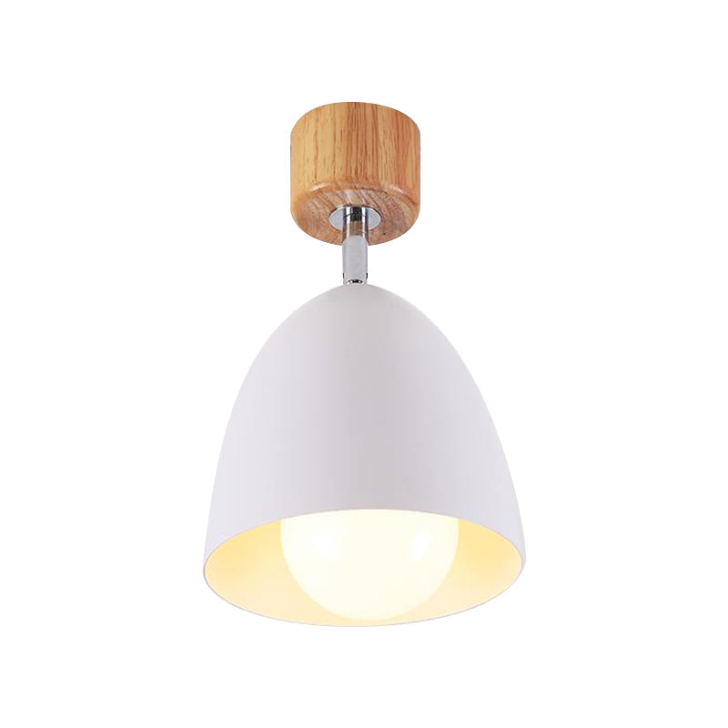 Astrid's Modern Rotatable Semi-Flush Mount: Customizable Lighting for Your Bedroom