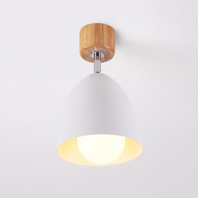Astrid's Modern Rotatable Semi-Flush Mount: Customizable Lighting for Your Bedroom