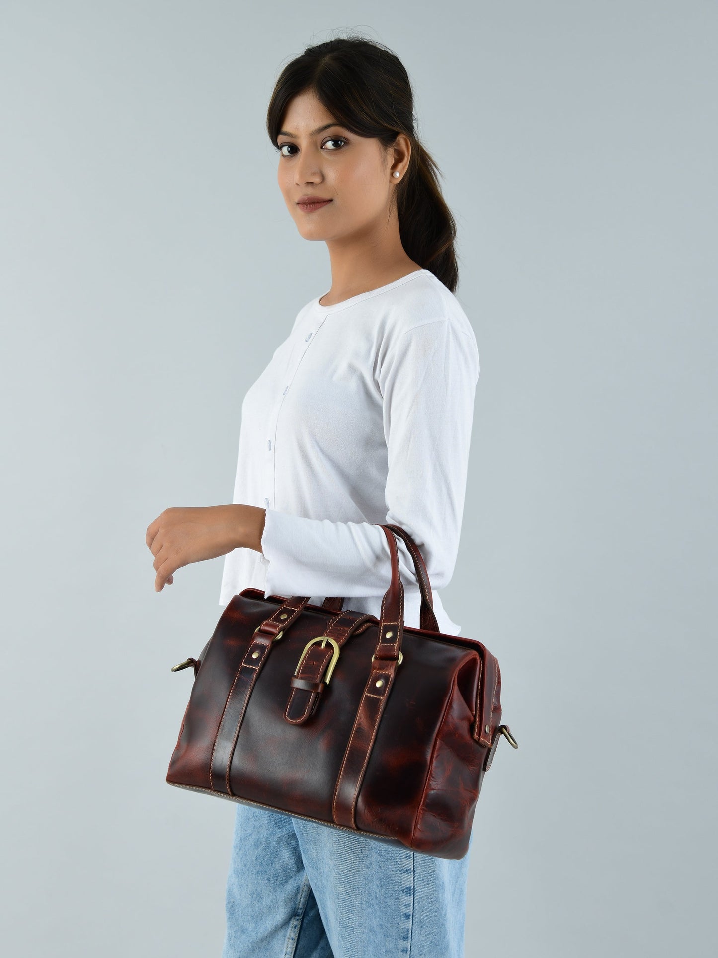 Wineberry Chic Handbag