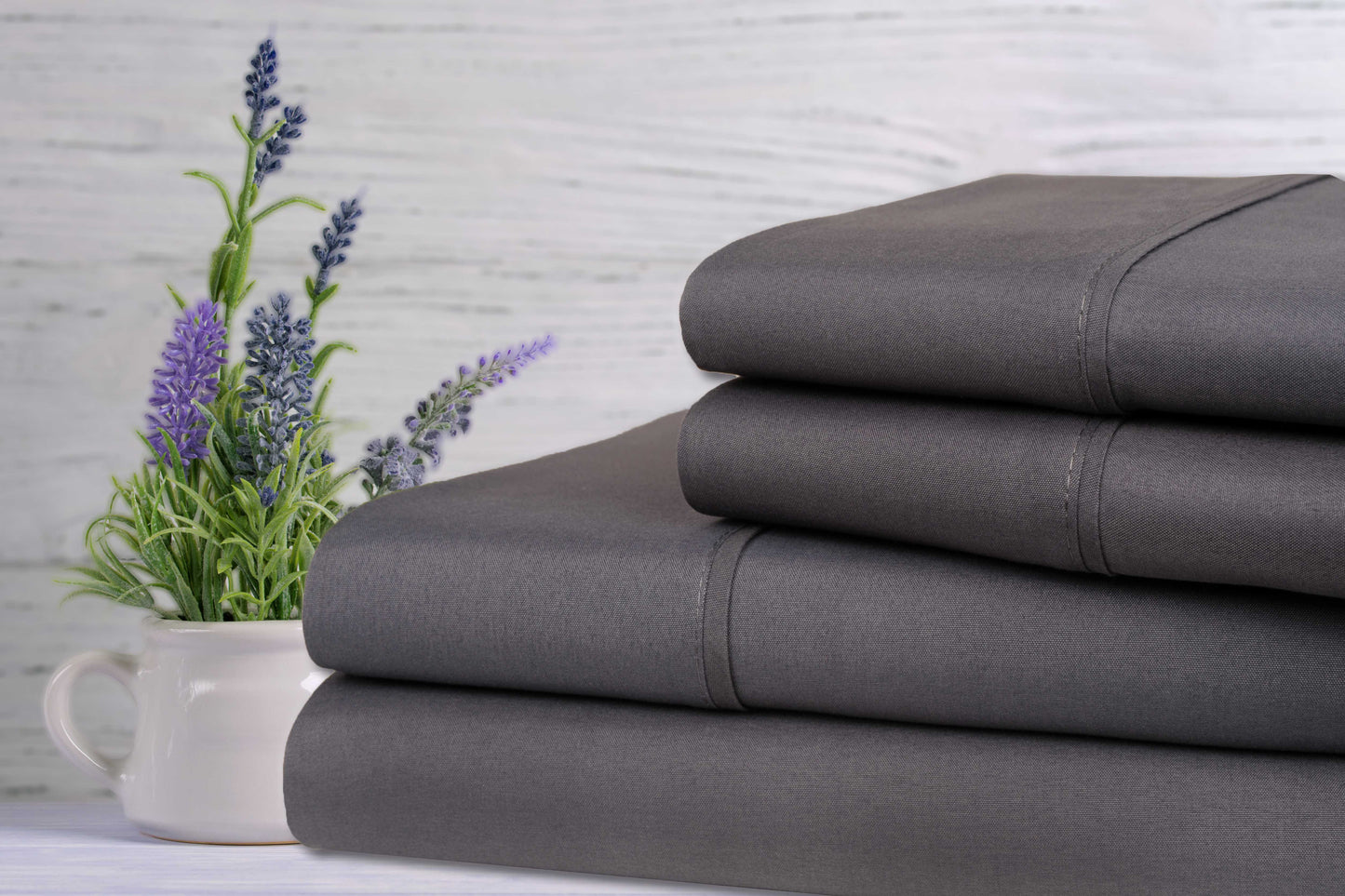 Bamboo Lavender Infused Scented 4-Piece Sheet Set