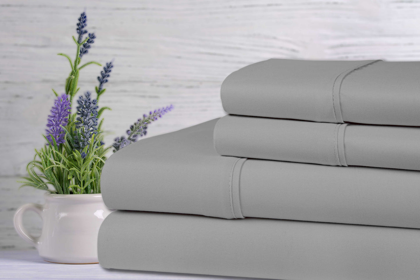 Bamboo Lavender Infused Scented 4-Piece Sheet Set