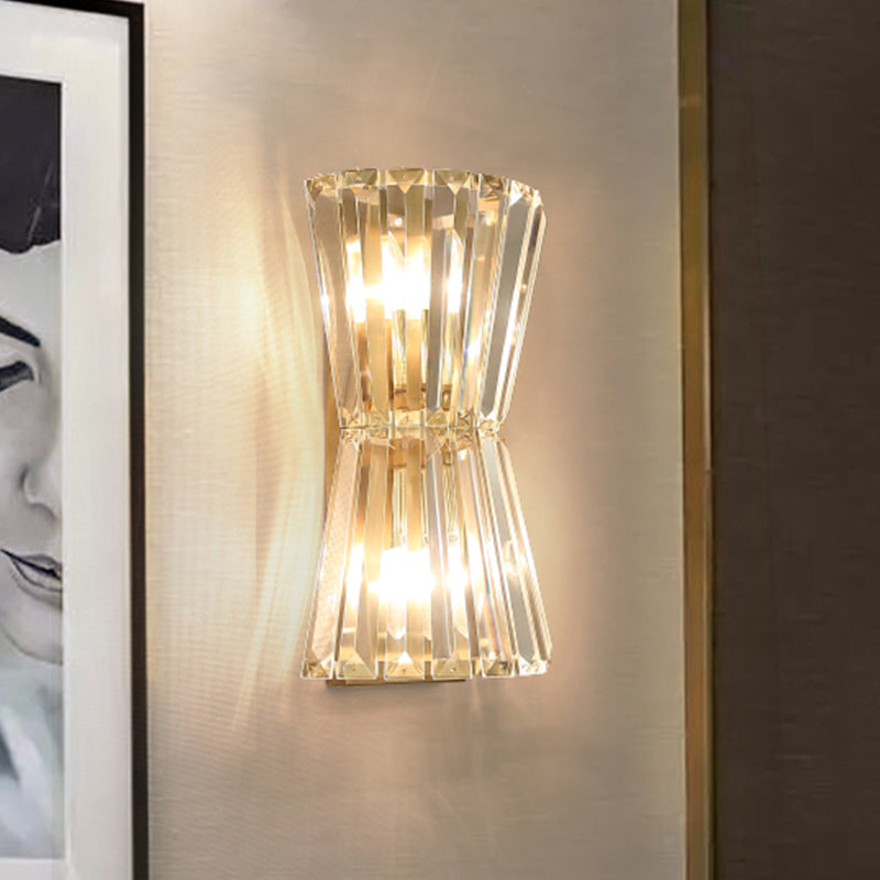 Sophia - Elegant Crystal Wall Light with 2 Heads