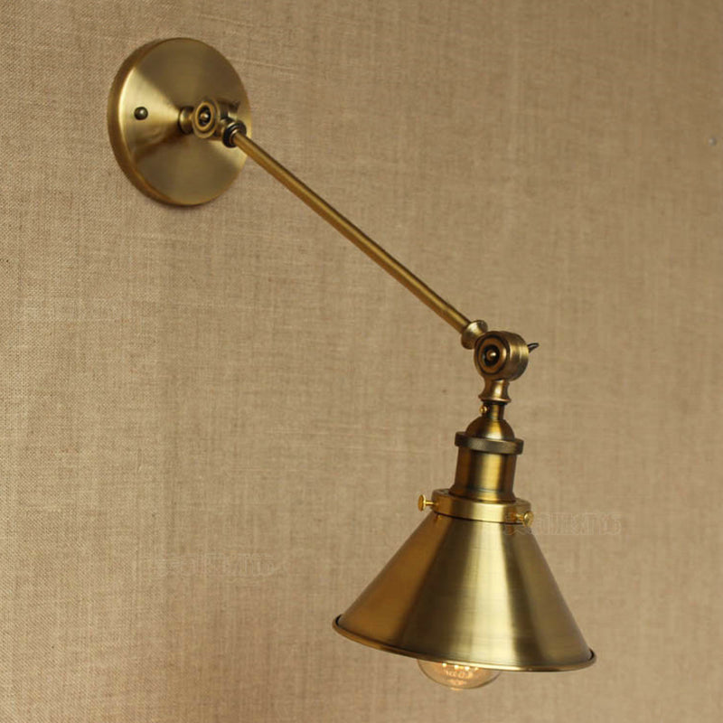 Clara's Industrial Wall Sconce: Vintage Charm Meets Modern Functionality