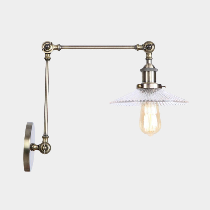 Clara's Prismatic Sconce - Vintage Charm with Modern Appeal
