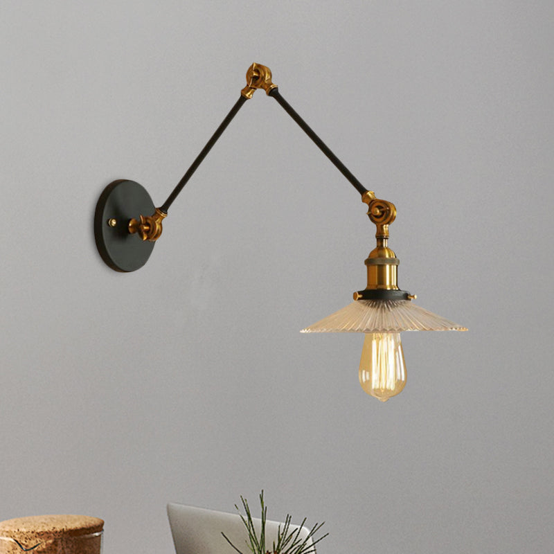 Clara's Prismatic Sconce - Vintage Charm with Modern Appeal