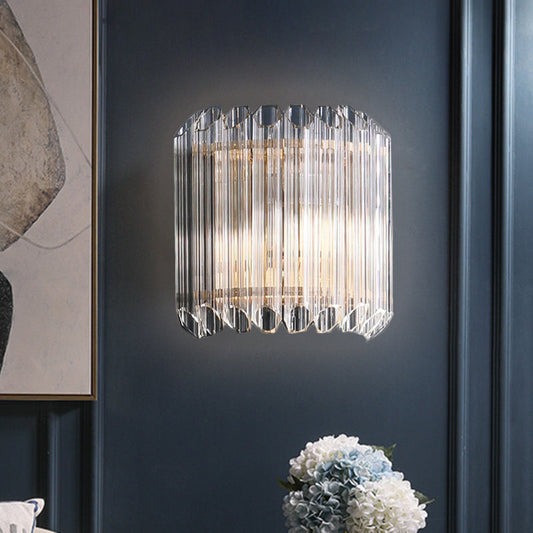 Kali - Modern Crystal Swing Arm Wall Sconce
