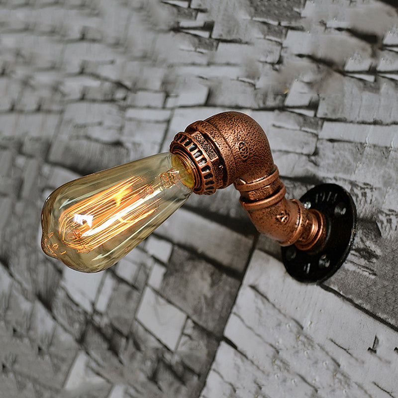 William's Industrial Wall Sconce - Rustic Charm for Any Space
