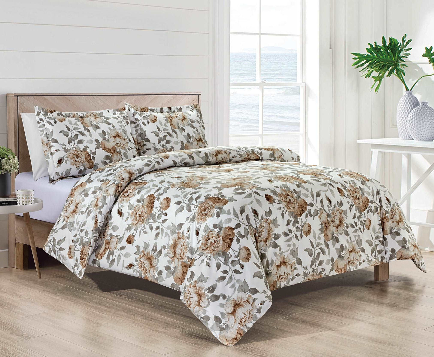 Bibb 1800 Series 3 pc Duvet Cover Set