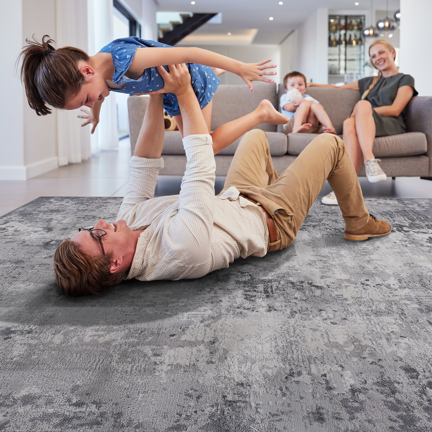 MARFI Collection 7.9X10 Light Rug