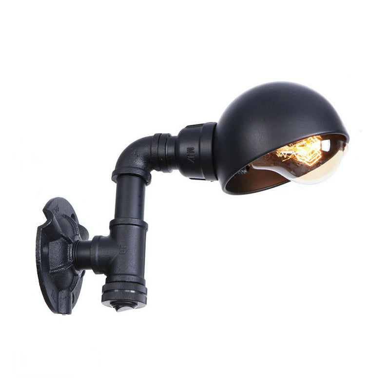 Aria Industrial Chic Sconce: Vintage Charm with Modern Versatility