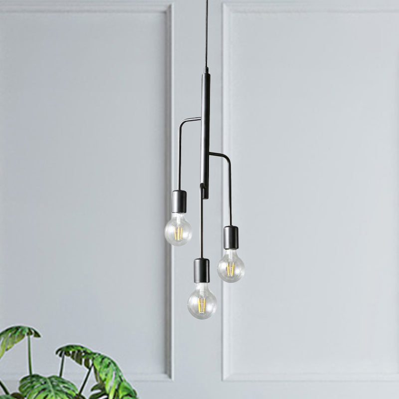 Illuminate Your Space with Timeless Style: The Industrial 3-Light Chandelier