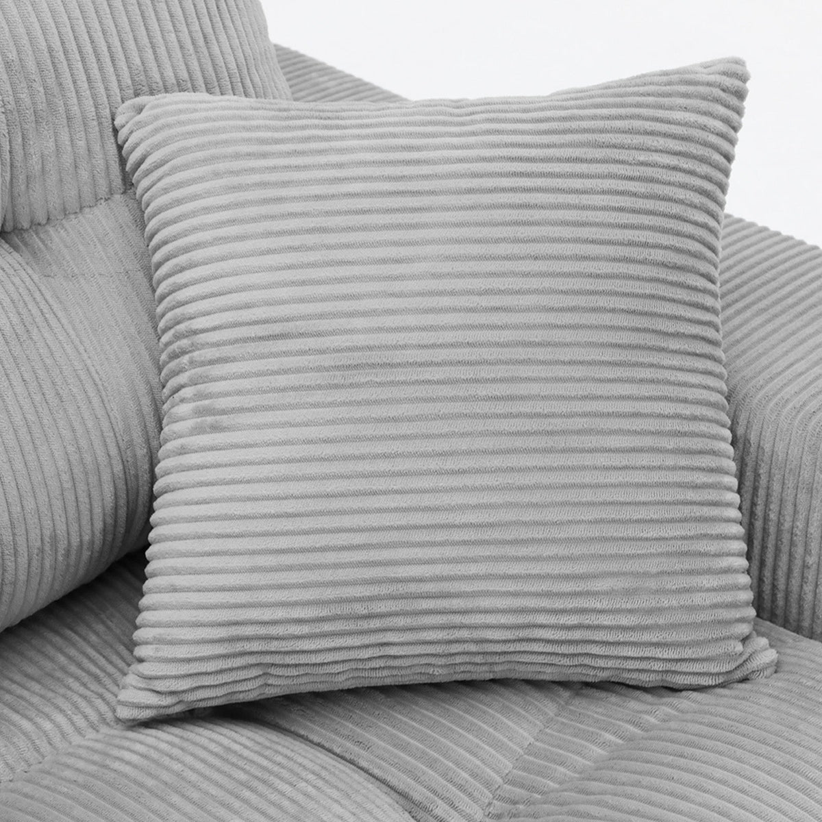 Corduroy Corner Chaise Compression Sofa Bed