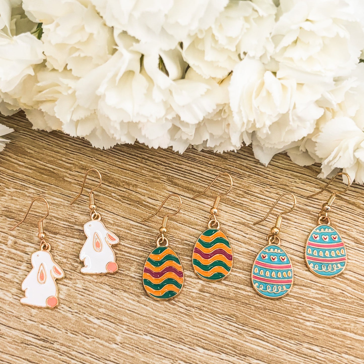 Adorable Easter Earring Set - Set of 3