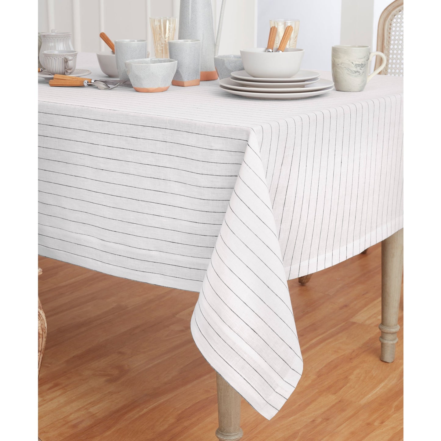 Pinstripe Tablecloth