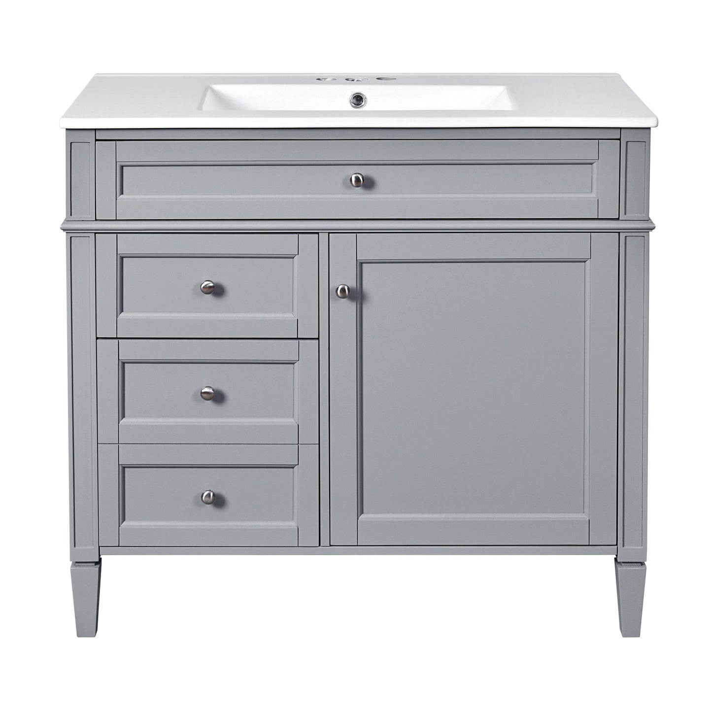 36'' Bathroom Vanity with Top Sink