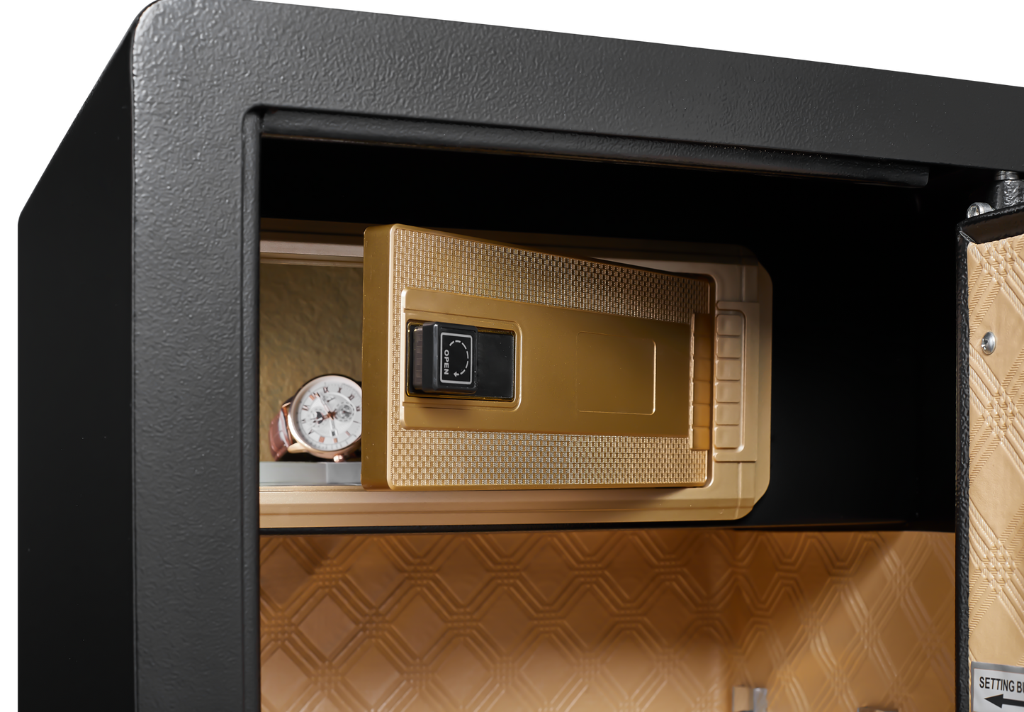 Security Electronic Steel Home Safe