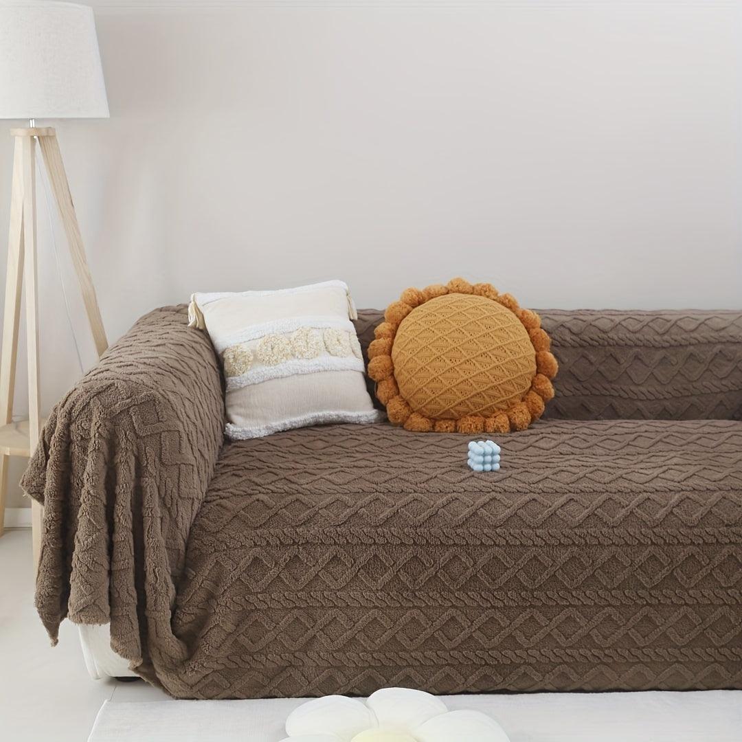 Extra Large Slipcovers for Couches - Stylish Geometric Pattern