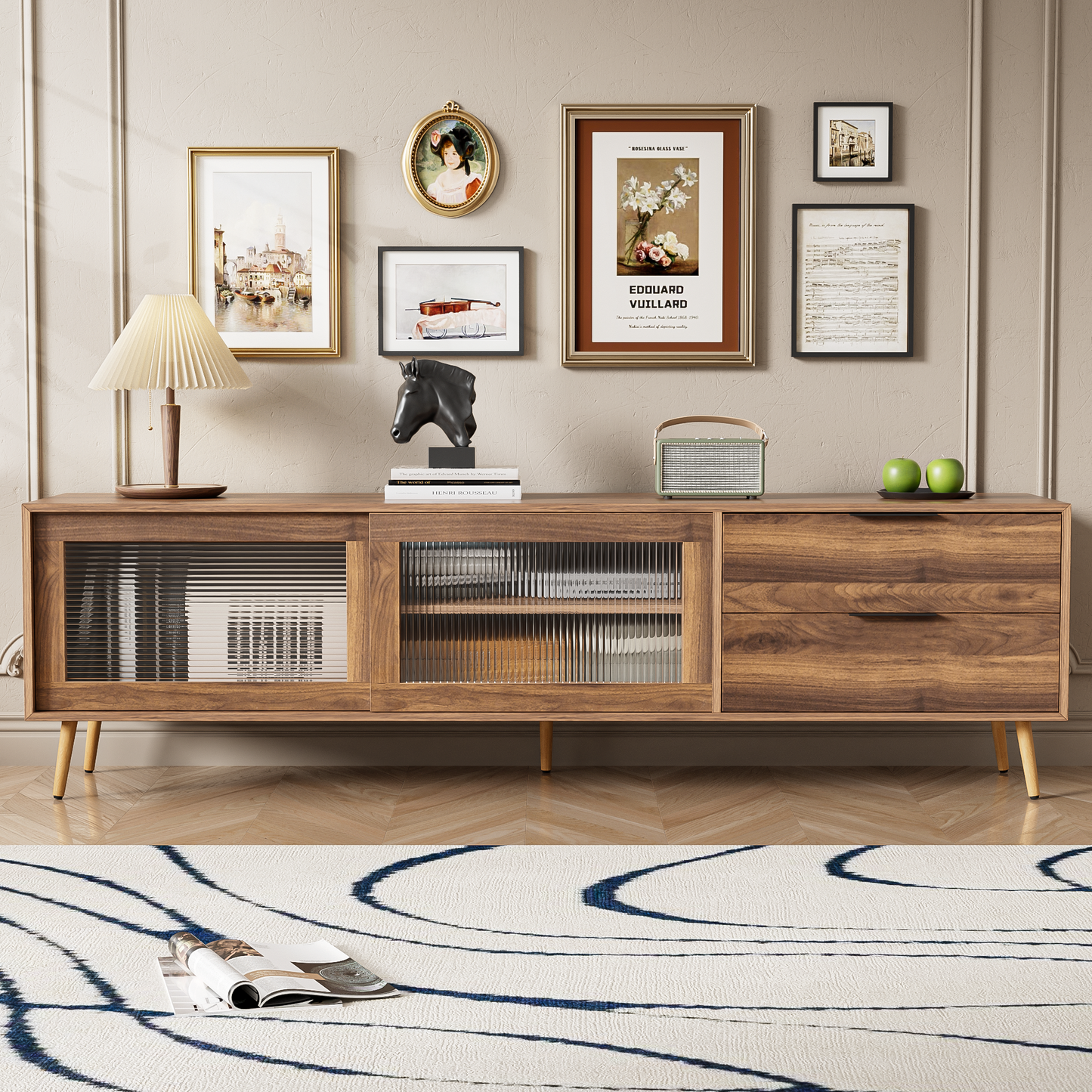 Modern TV Stand for 75"+ TV